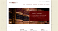 Desktop Screenshot of hbklaw.com
